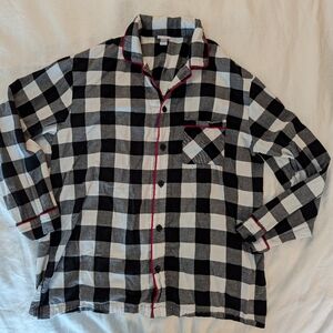 Men's Wondershop Buffalo Check Flannel Pajama Top *FINAL PRICE*